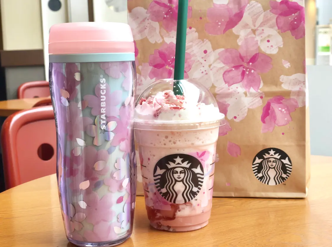 【スタバ】速報!《さくらフルフラペチーノ》は可愛くて美味しい最強ドリンクだった❤️_4