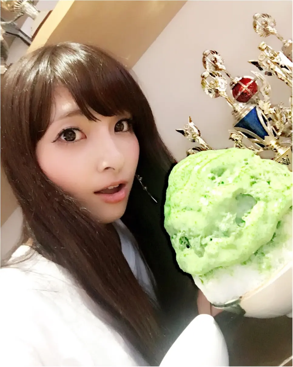 ♡クチコミ人気No.1かき氷店【しもきた茶苑大山の抹茶かき氷】遂に食べてきた♡モアハピ◡̈のぞみ♡_6