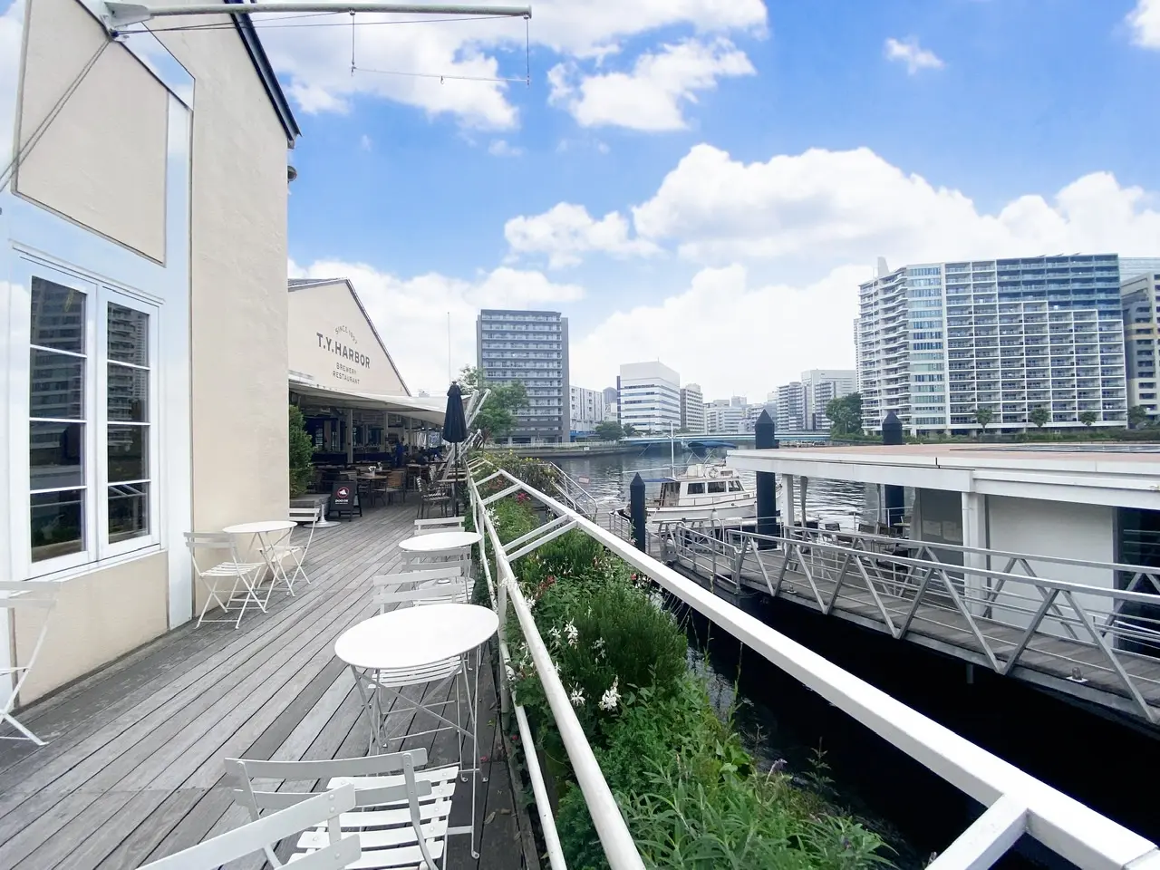 都会の運河を眺めながら、テラスでゆったりランチ✴︎_1