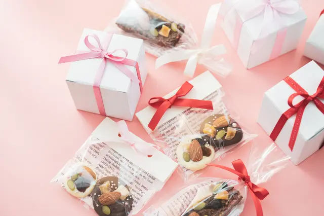 小分けのチョコレート