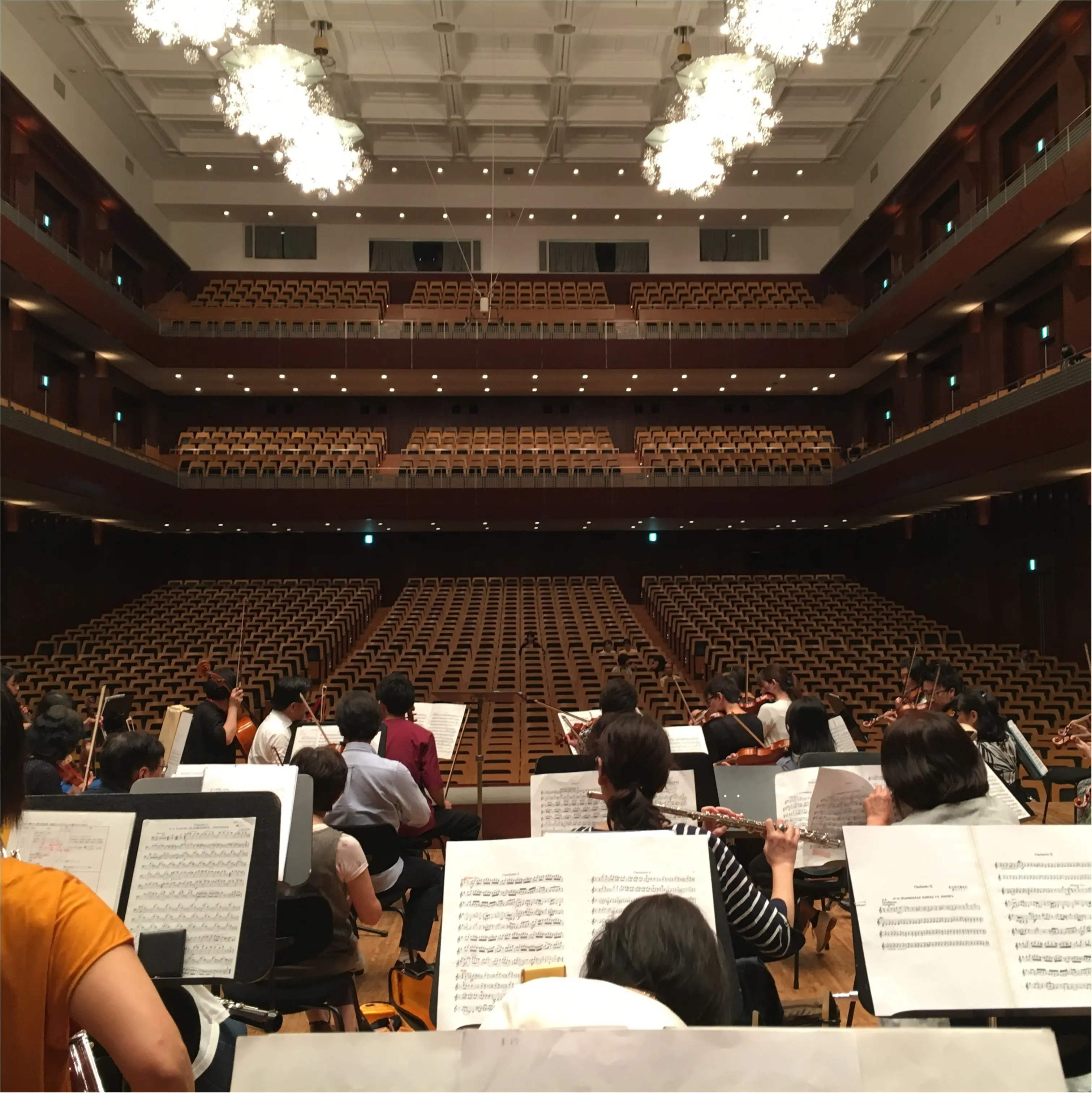 管弦楽団の本番でした♪_1
