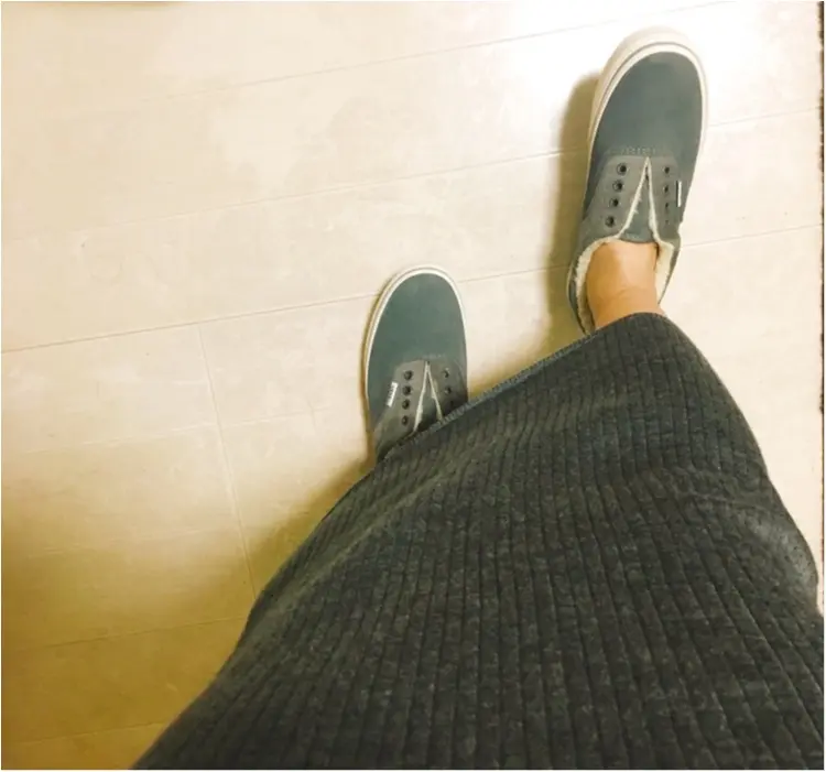 《一度履いたらやみつき♡》VANSのボアスニーカーが可愛い上に足元ぬくぬく♡_5