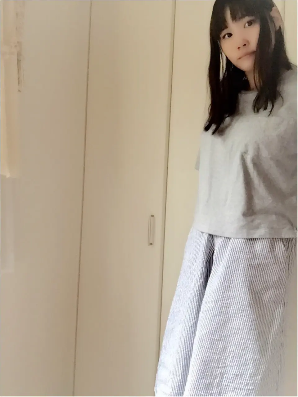 …ஐ じとじと梅雨季節には、オールプチプラ☆ユニクロ夏カジュアルコーデ ஐ¨_1