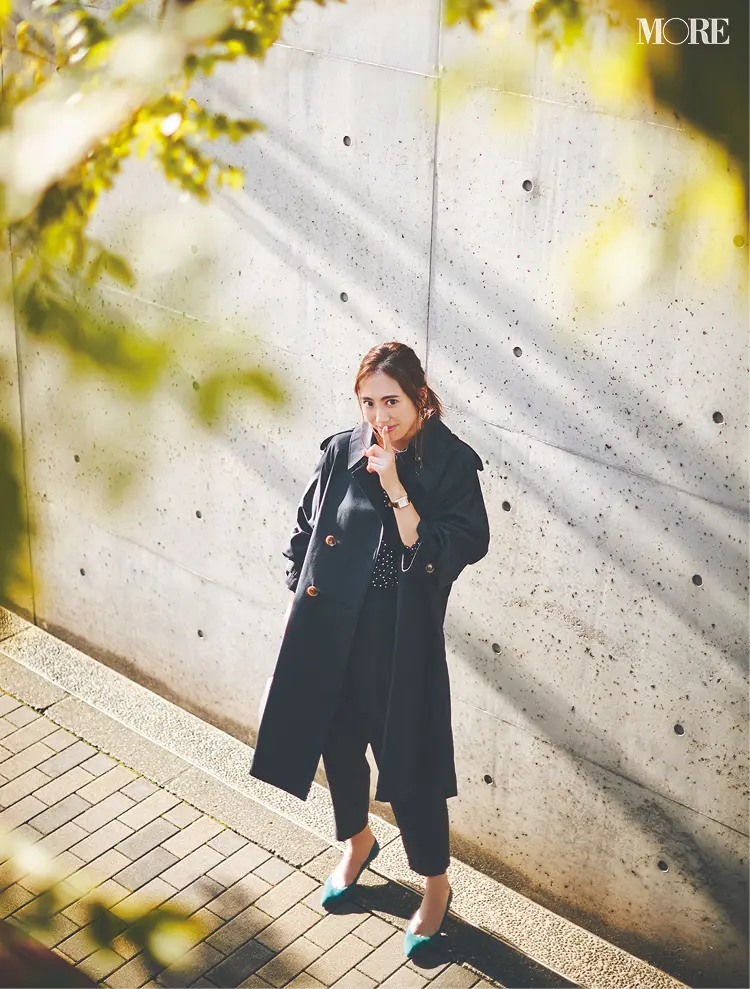 「最近充実してるから? コーデもレディな気分♡」土屋巴瑞季&鈴木友菜 着回し連載『グレーとネイビーなふたり』25日目_2
