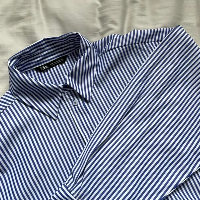 【ZARA】ストライプシャツ着回しコーデ_1