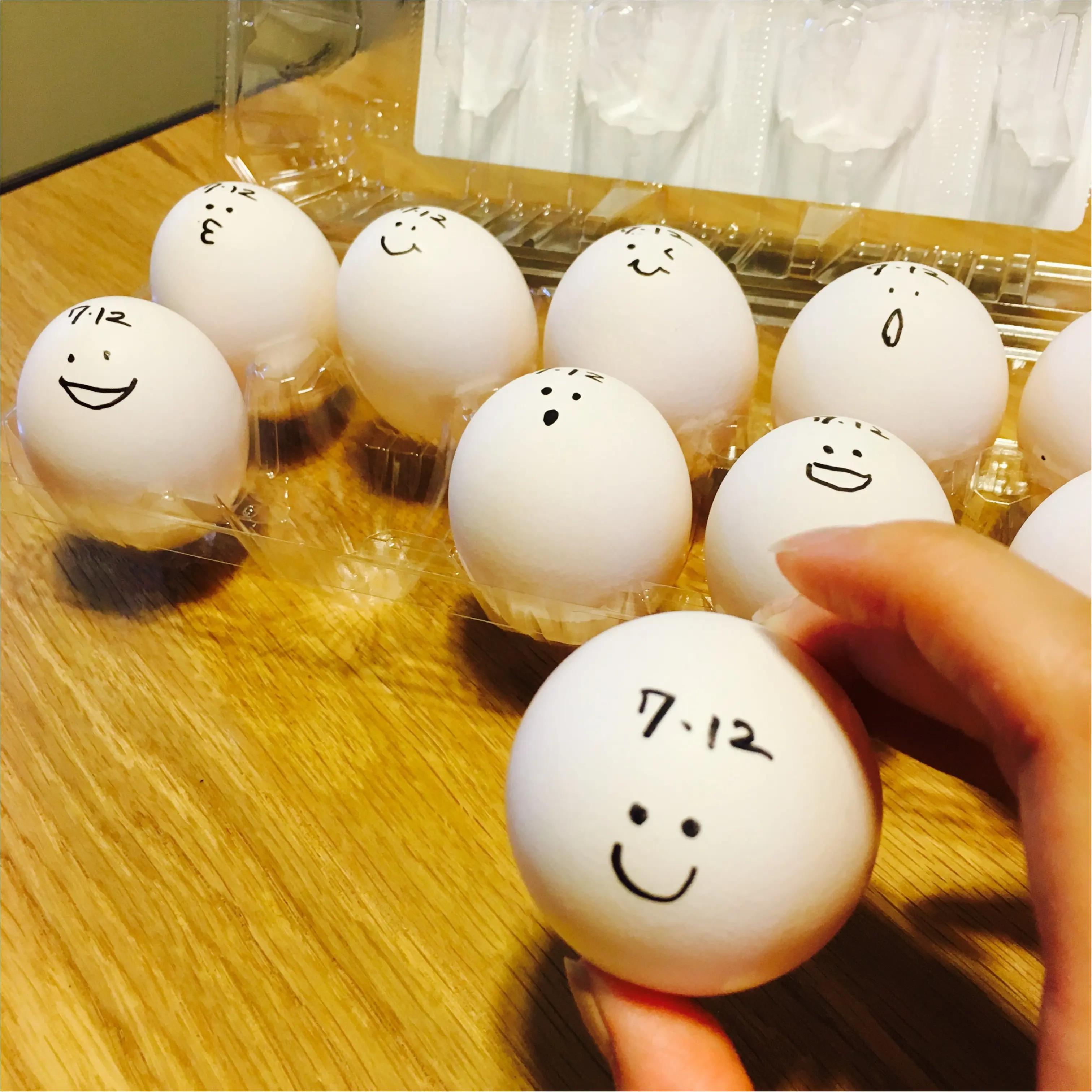 おさよ:冷蔵庫の中も可愛く♡卵編♡_1