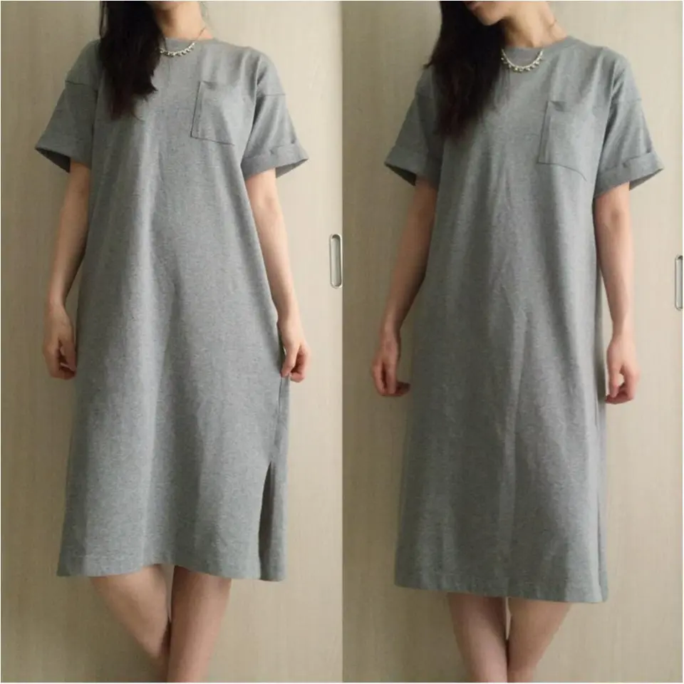 涼しい女でいたいから…夏の汗ジミ対策と激安スウェットワンピ_1