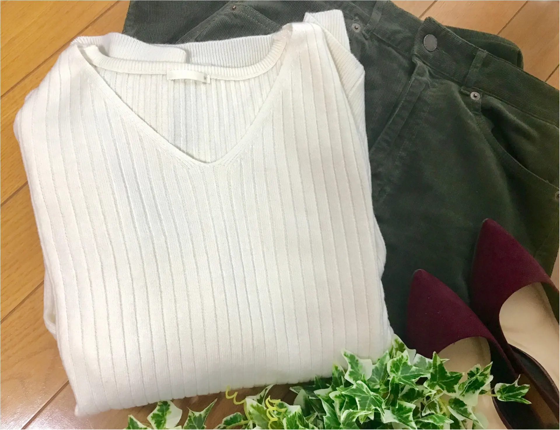【GU】NOT着膨れ!アウターOK!今買い足すなら《薄手インナーニット》がおすすめ♡_5