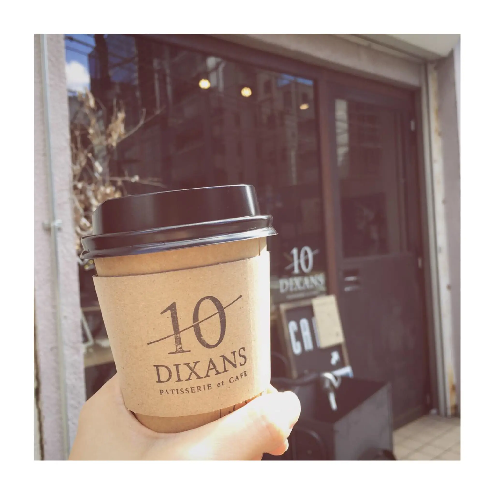 #12【#cafestagram】❤️:《東京•水道橋》ふわふわ絶品!厚切りトーストと可愛いラテアートが人気のカフェ「DIXANS」☻_1