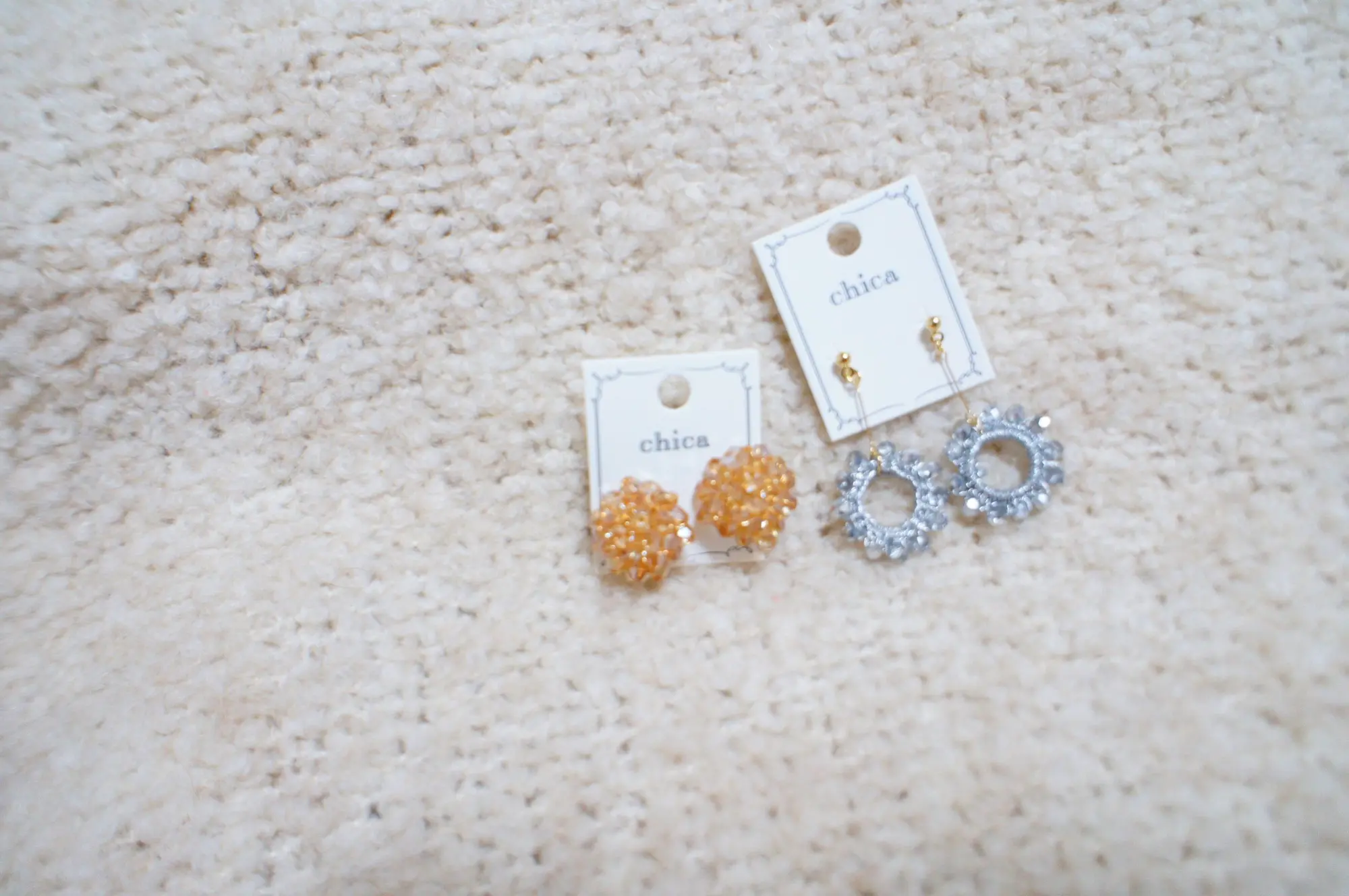 《#プチプラアクセ❤️》【3COINS】のビーズピアスが高見えで使える!☻_1