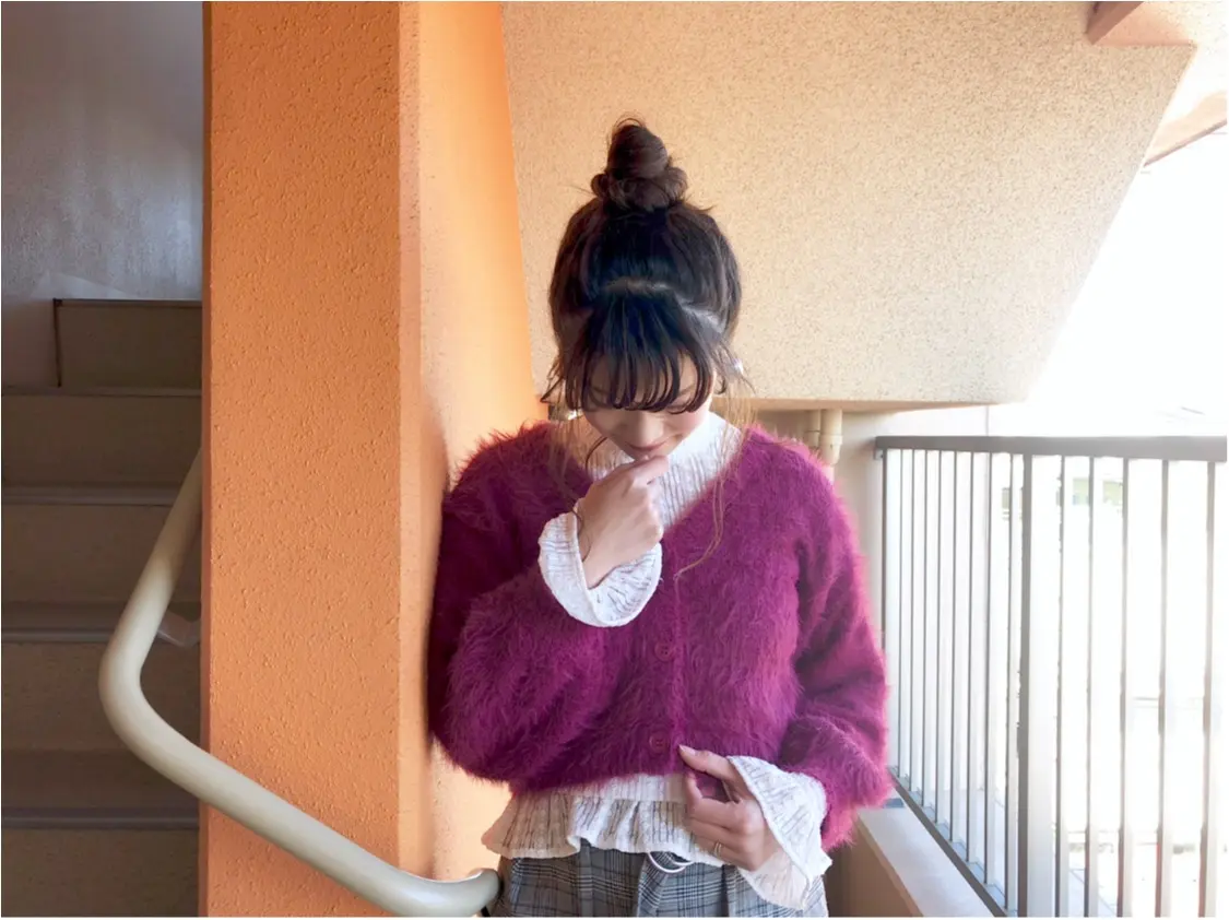 【GU】インスタで話題の《 #フリルレースネックt 》がプチプラなのに着回し力抜群で超優秀❤️_3