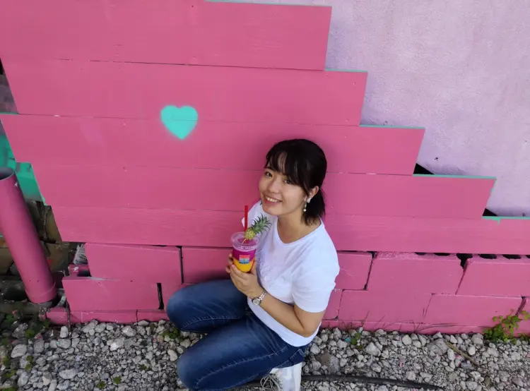 【女子旅におすすめ】LOVEがあふれたスムージー屋さんを発見♡♡インスタ映え間違いなしの《カラフルスムージー》@MAGENTA n blue 恩納村_10