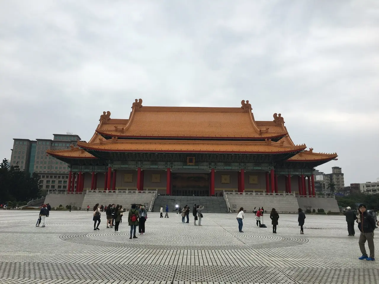 台北の中正紀念堂です。
