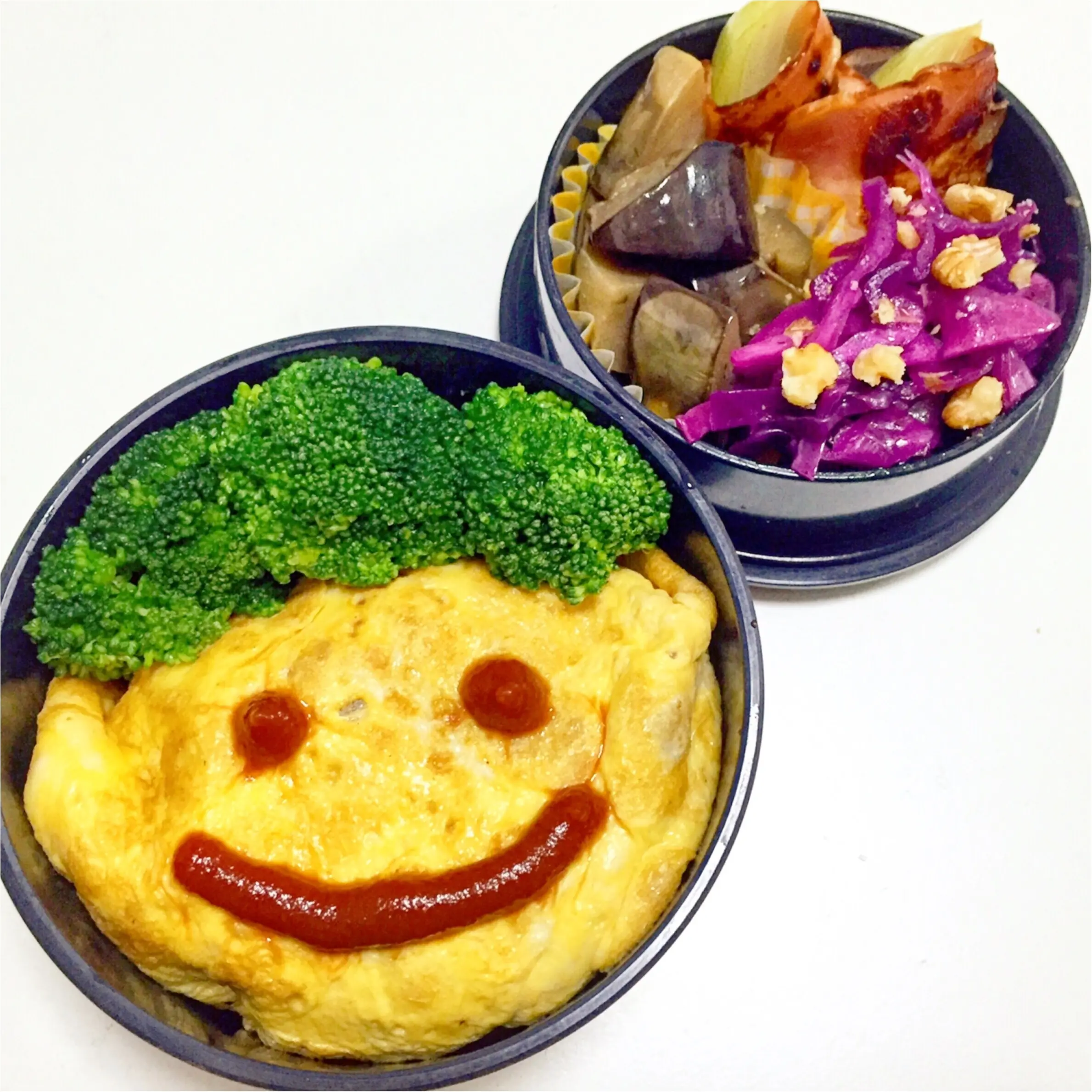 【彩りよくお弁当を作るコツpart2】5色で作る1週間のお弁当_2