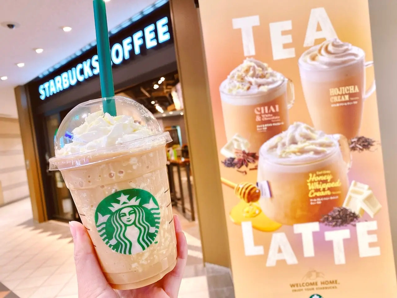 【スタバ】2020年ラスト新作★絶対美味しい!《アールグレイハニーホイップフラペチーノ》_1