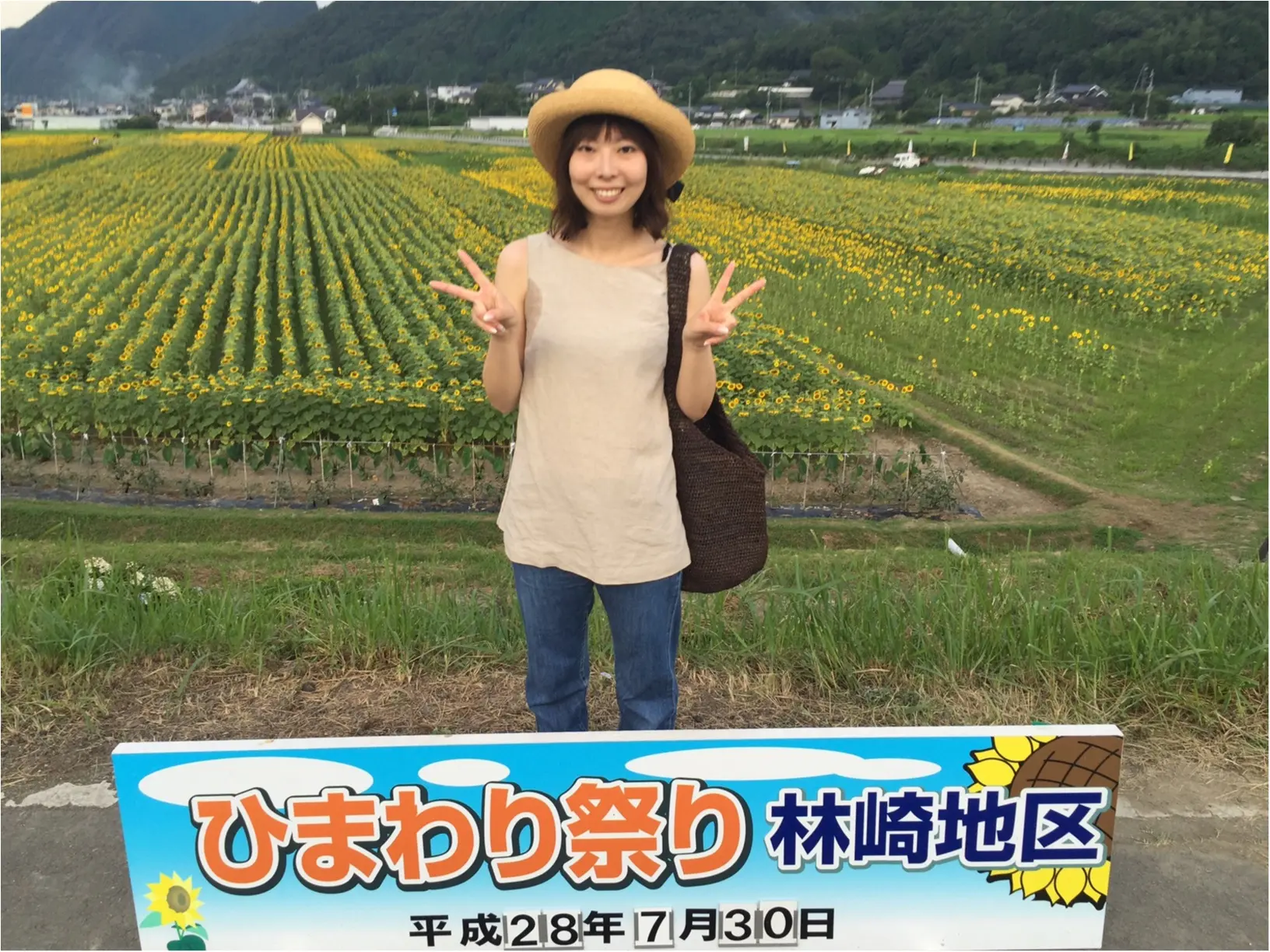 夏だ!8月だ!満開のひまわり畑へ!_11