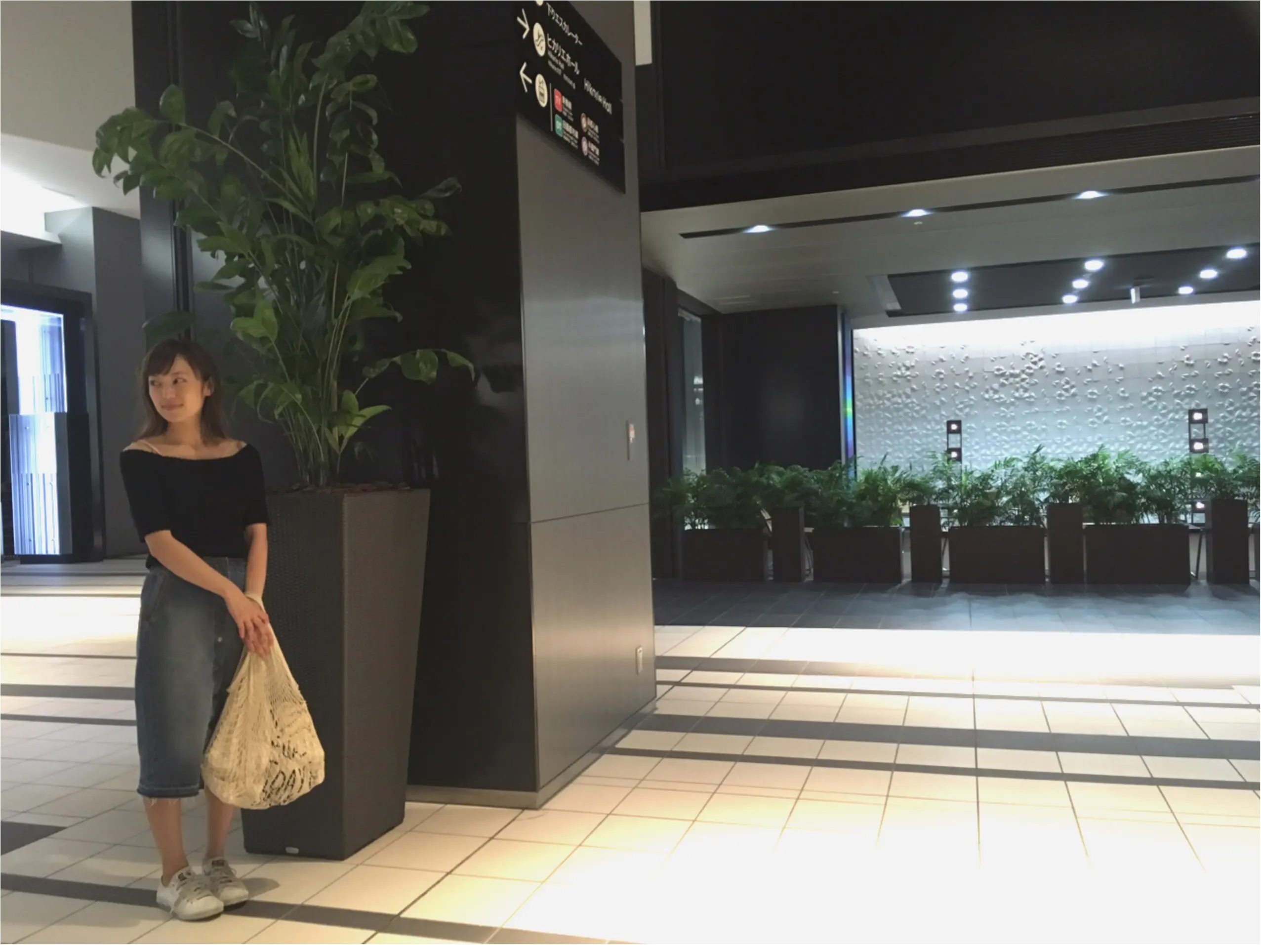 ★《GU》のミディスカートで、high & lowファッション☺︎_1