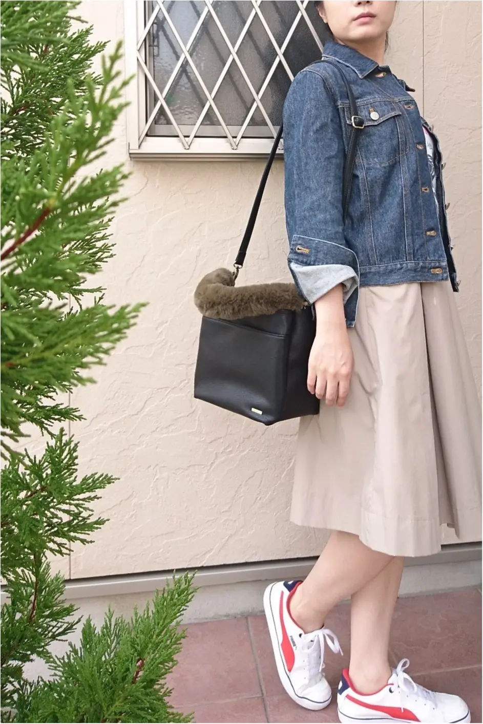 ≪ニコアンド≫2Way仕様のファーバッグ♡ 通勤&休日ともに使える!_5