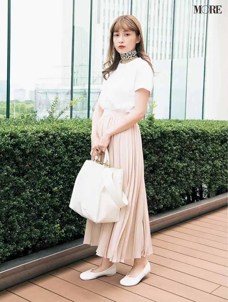 【SNAP】身長150cm台のおしゃれさんは、ぺたんこ靴の日どうしてる?好バランスの秘密を盗め!_5