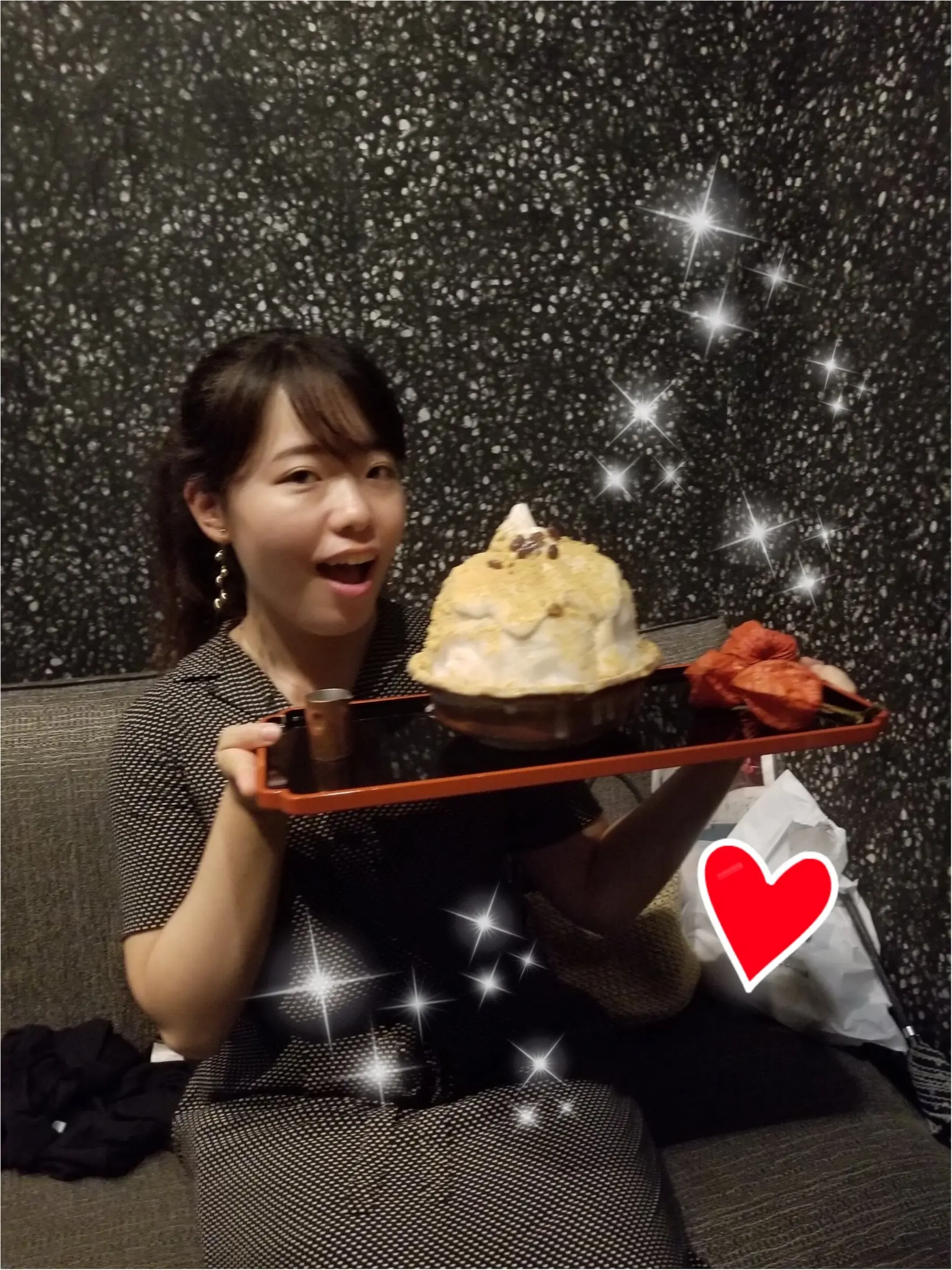 【至高の逸品!!】オトナの甘味を堪能する『黒蜜きな粉かき氷ソフト』♡♡@厨otonaくろぎ_2
