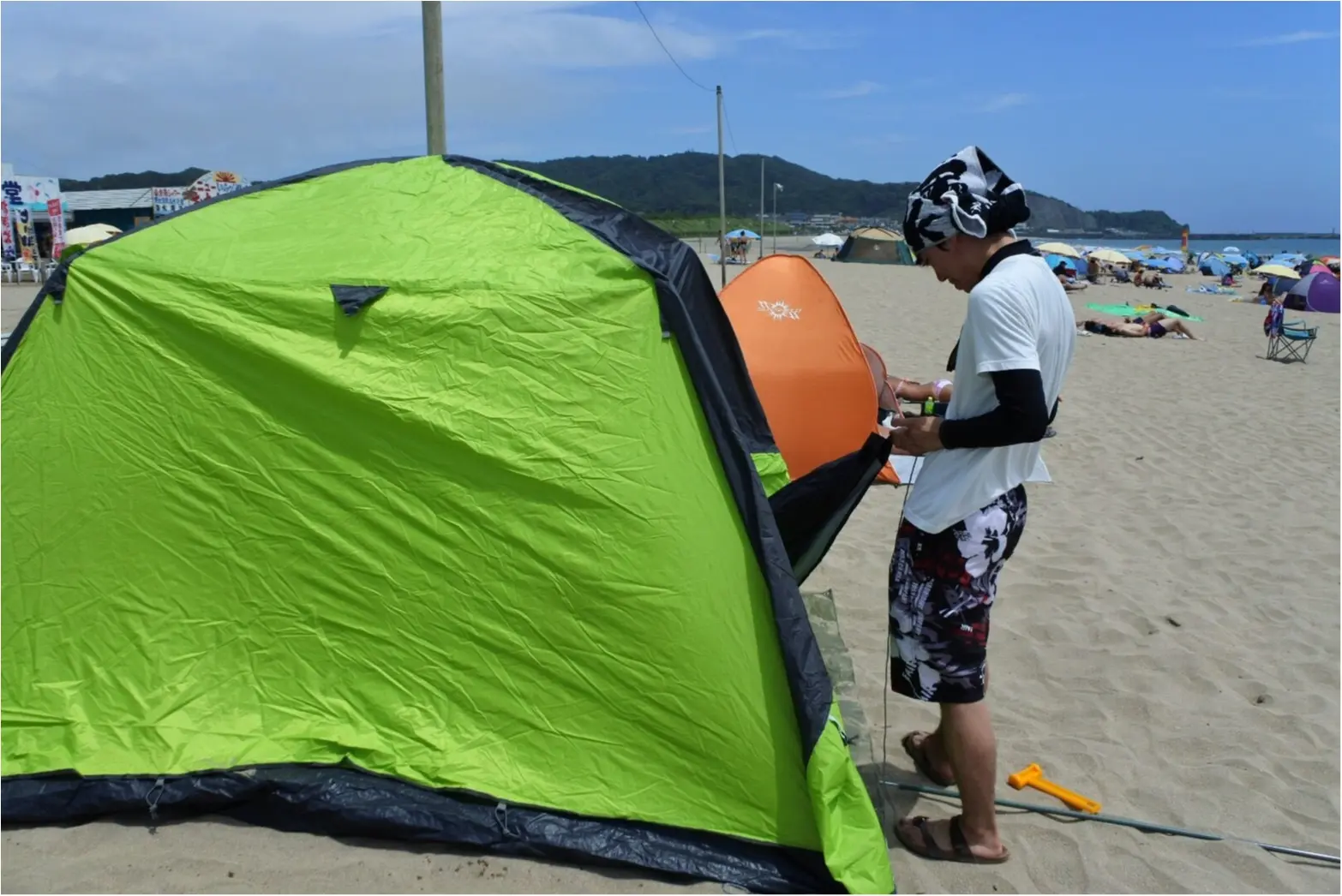 暑い陽射しの海も○○○があれば快適✨あの童謡で有名な【*御宿海岸*】で夏を満喫してきました♪_3