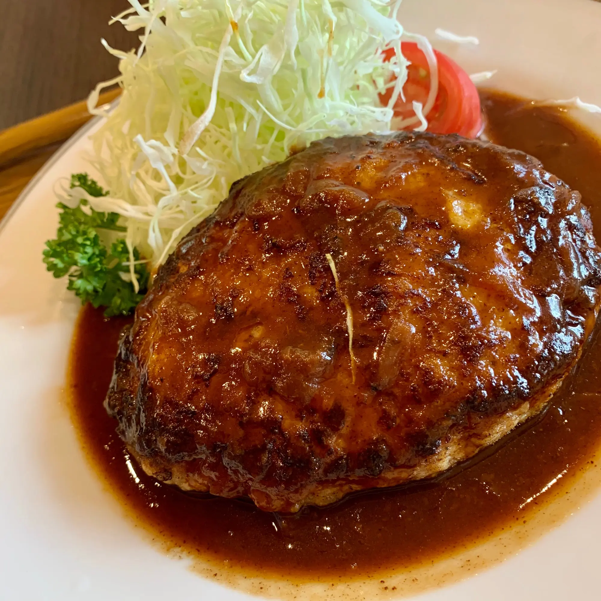 《並んでも食べたい❤️》概念が変わる?!【馬喰町•三福亭】の絶品ハンバーグ定食☻_3