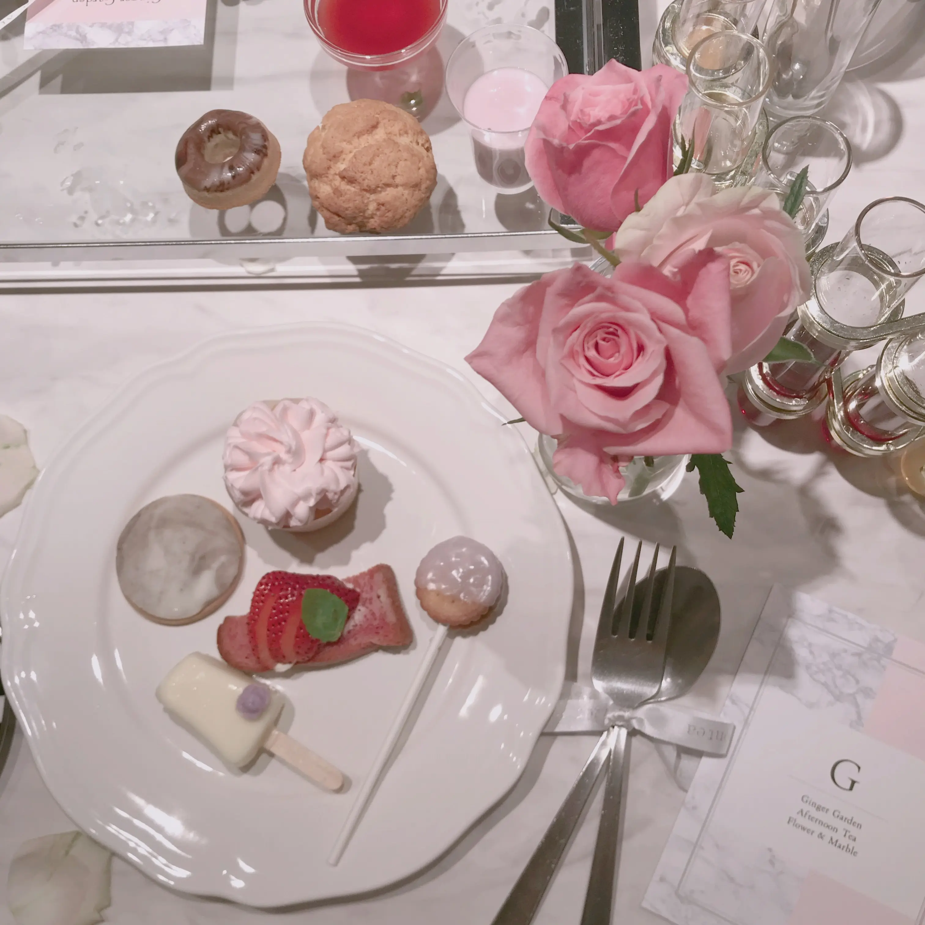 【Ginger Garden Aoyama】アフタヌーンティー第3弾も可愛すぎる世界観❤︎_4