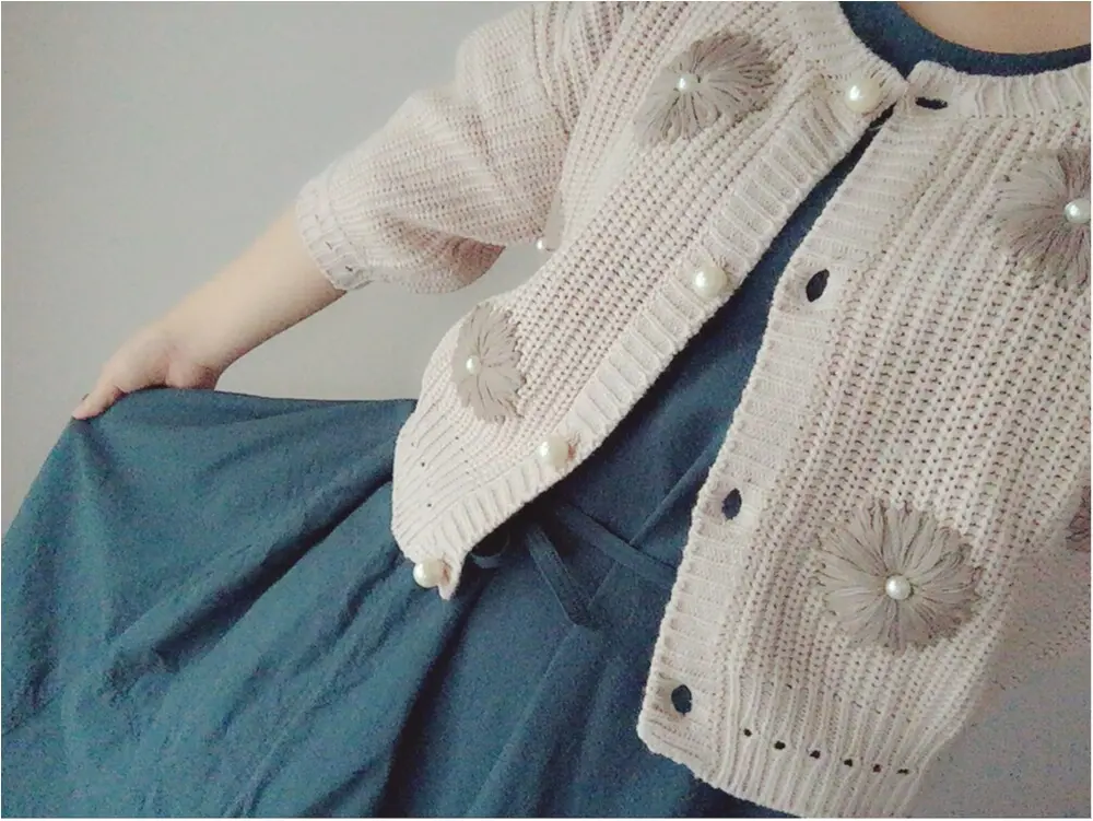 今の時期に大活躍!七分袖カーディガン♡*_2