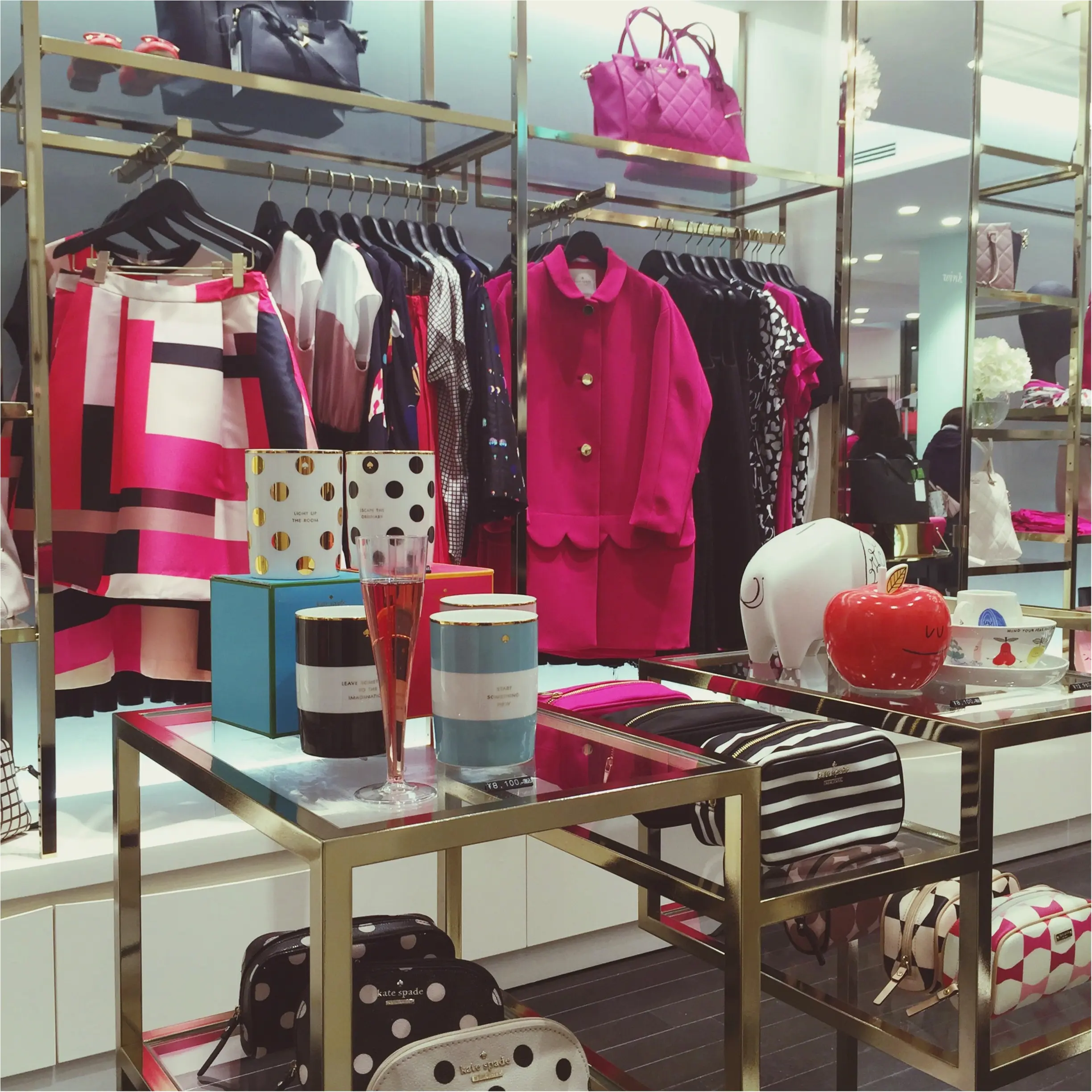 【Beauty】毎日の小物はピンクで統一気分Up♡だいすきkate spade のparty情報も♡_5