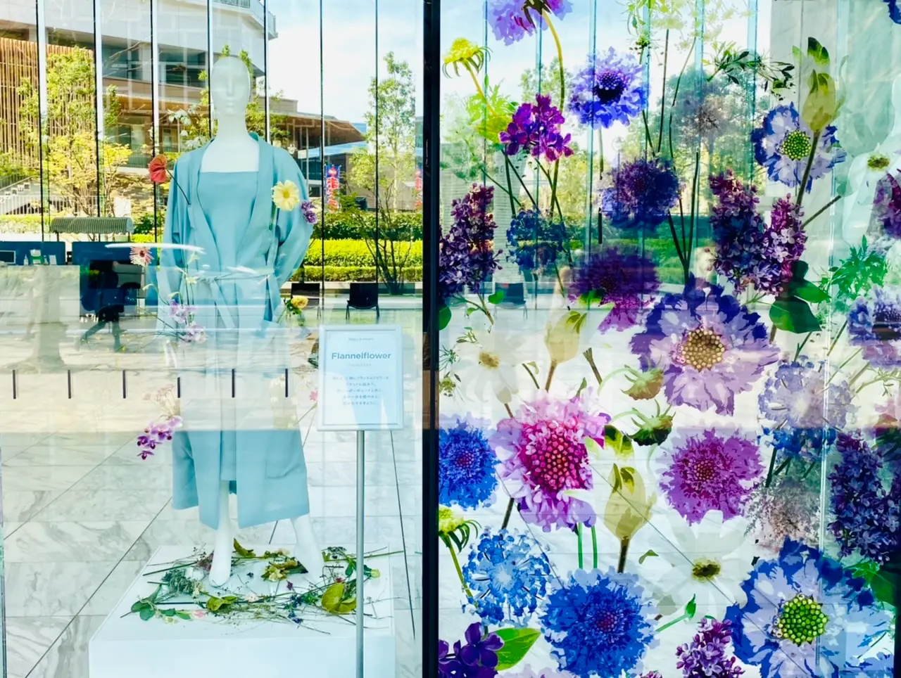 【ロスフラワーアート展】花のドレスが圧巻!春の花束フラワーショップもOPEN♡_6