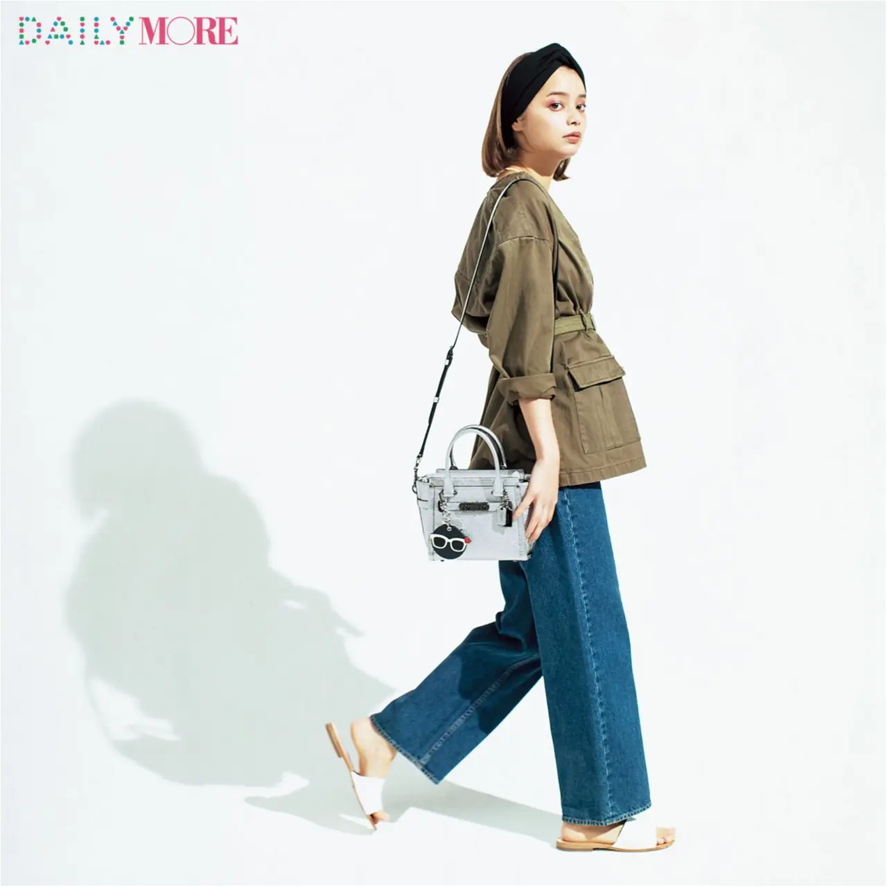 【今日のコーデ/岸本セシル】女子トモと遊ぶ土曜日は洗練デニムカジュアルで♪_1