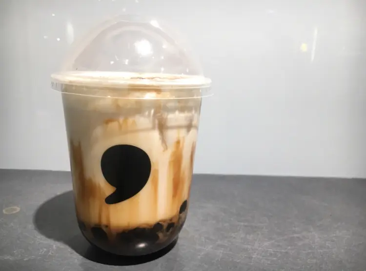 【タピ活】焦がしタピオカ⁈ブリュレした香ばしさがたまらない《comma tea》♡♡_2