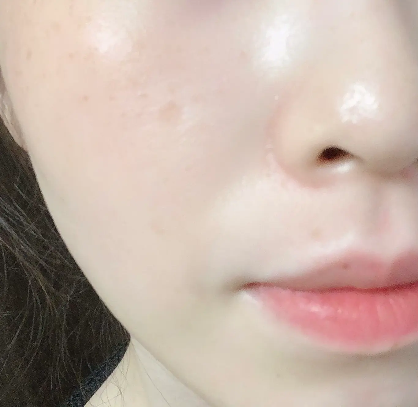 すっぴんの顔