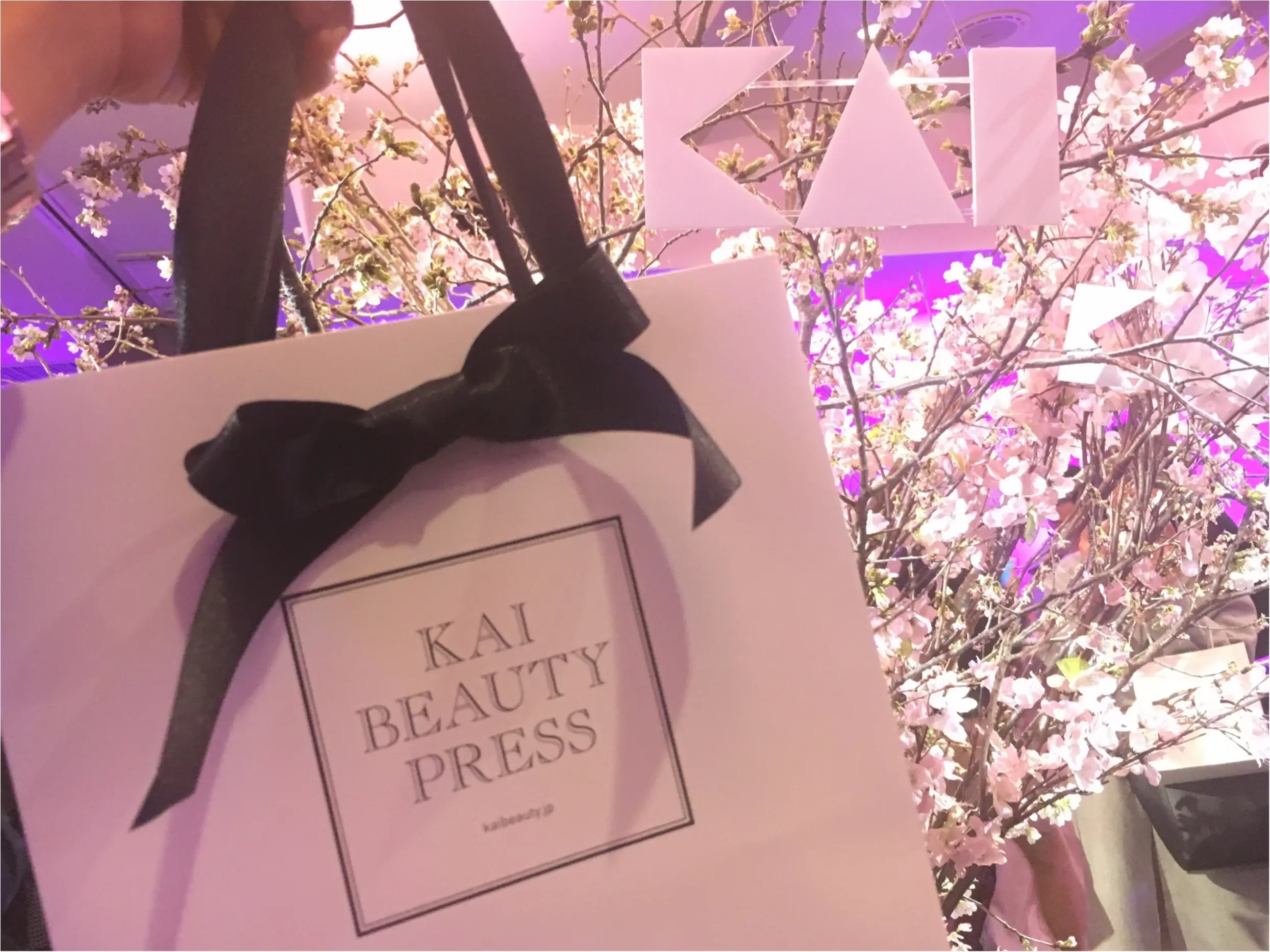 『貝印』シークレットイベント「KAI BEAUTY PARTY」にライターゆうりが潜入! そこは桜舞うスペシャルな空間♡_7