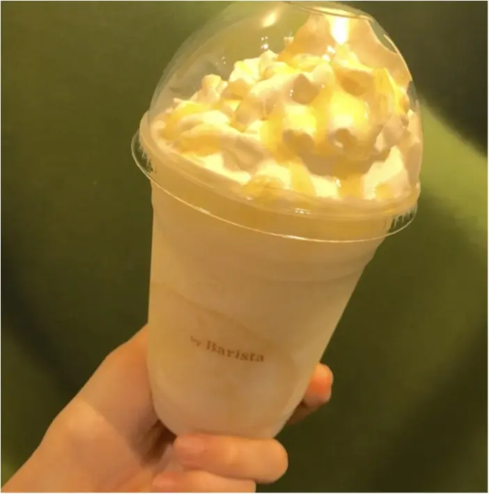 【FOOD】マックカフェでこの夏飲める:)パインがまるっと入ったスムージー★_3