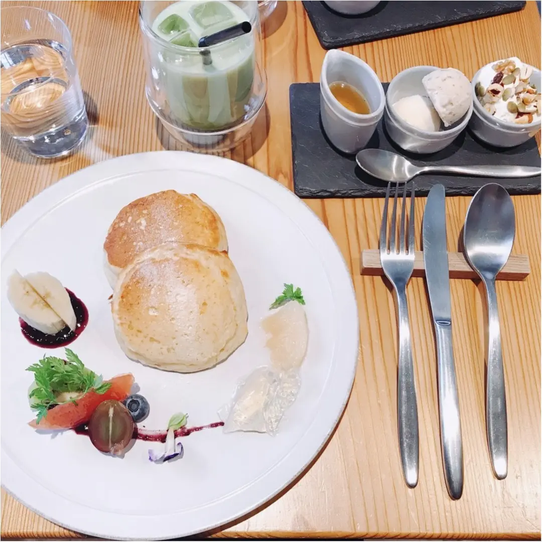 【オーガニックカフェ】罪悪感なく食べられる低カロリーなパンケーキ♡_10