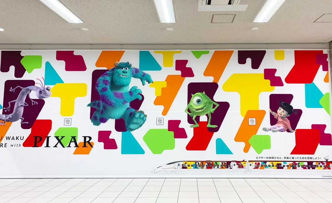 【JR九州】ピクサー新幹線が期間限定で登場!トイ•ストーリー25周年記念♡乗車レポ♡_2