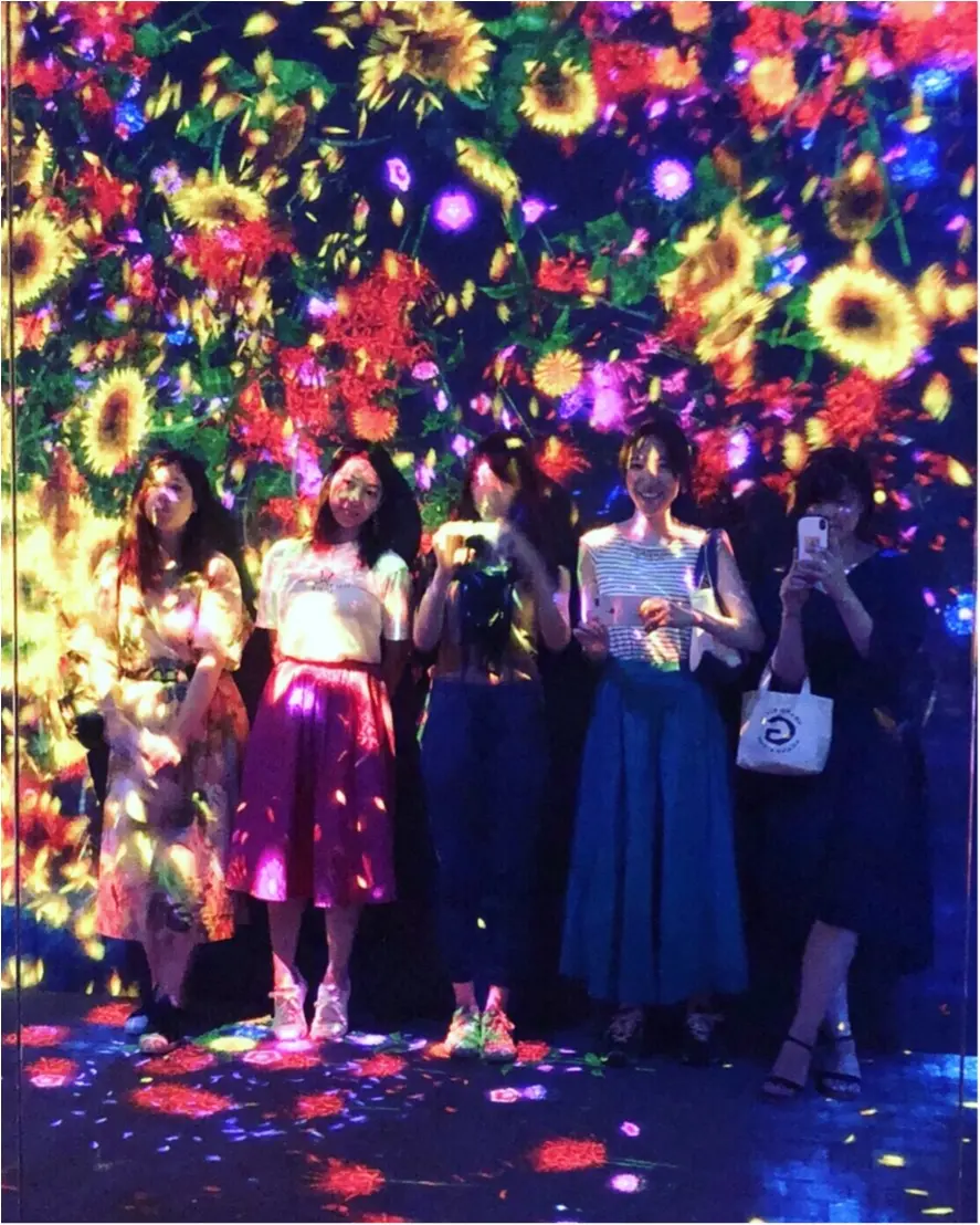 【お台場】チームラボのデジタルアートミュージアムは写真を撮りたくなるスポットがたくさん♡_6