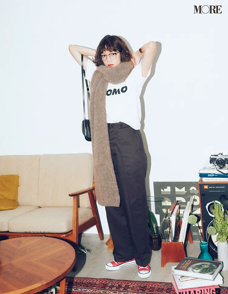 本田翼、逢沢りなetc.モアモデルに学ぶ!メガネの「今年らしくて可愛い」選び方とかけ方_4