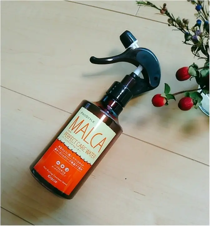 これ1本でヘアケア&スタイリング♪ パケ買いしたくなる【MALCA】はパーフェクトウォーターでした*(443 まゆ_1