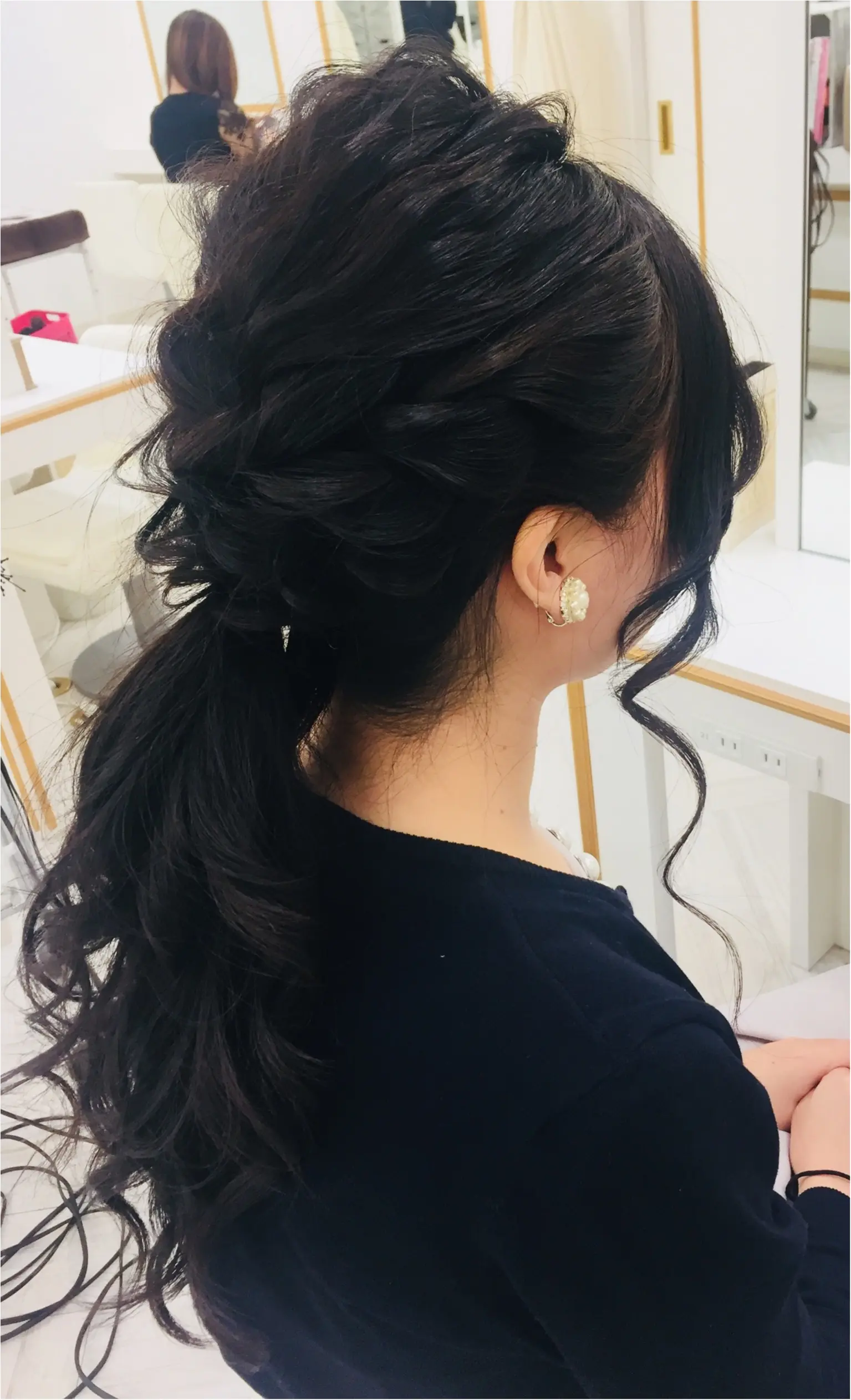 ・・weddingお呼ばれやパーティに・・大人可愛い『ローポニー』はいかが?❤︎❤︎❤︎_2