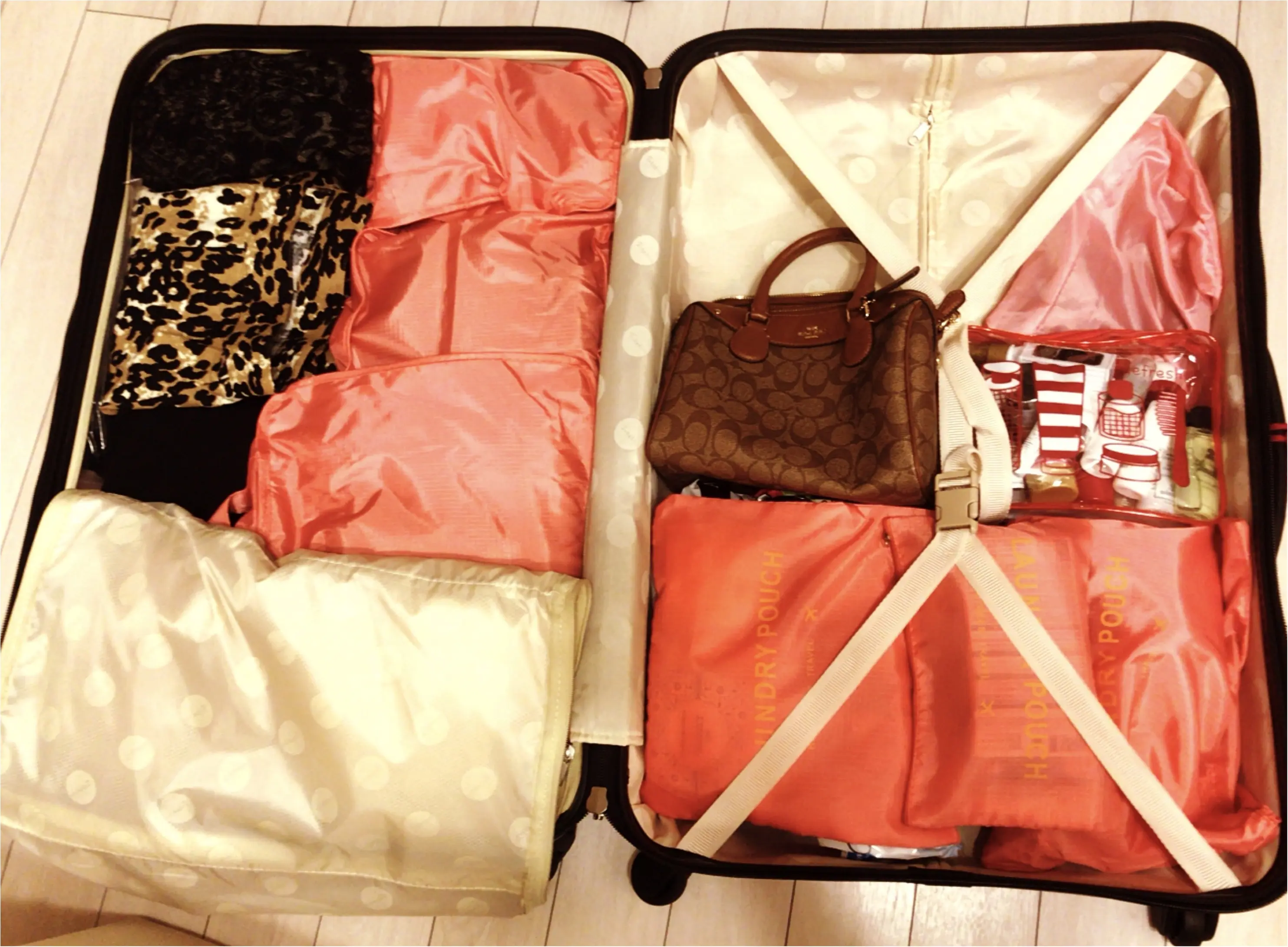 【travel】旅行におすすめのバッグやパッキング術、機内での服装など。役立つ情報をご紹介!_2
