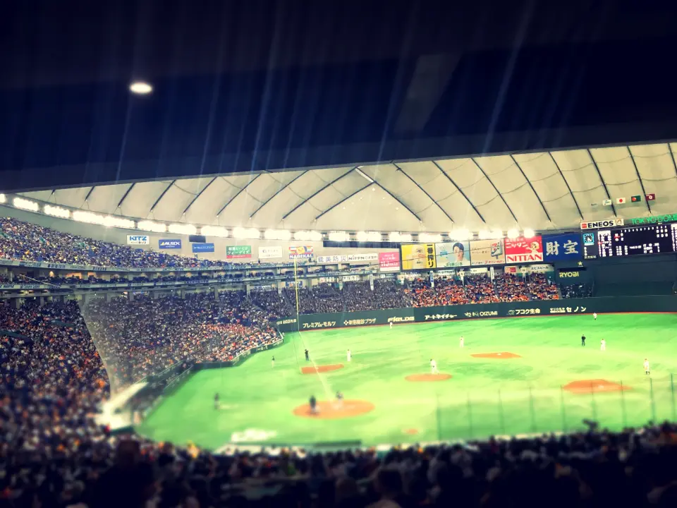 初めての立ち見野球観戦★あなたの顔が東京ドームのスクリーンに!?_4