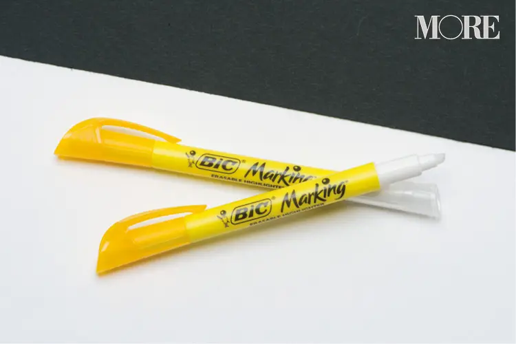 資料作りにも大活躍! 塗ったところが消せる『ビックのマーキングハイライターイレーザブル』【こちら、三戸文房具堂。】_4