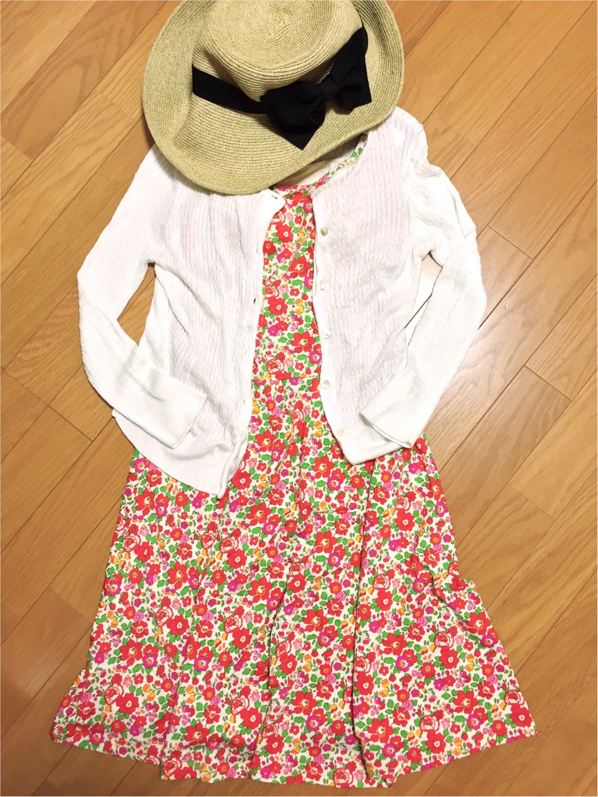 UNIQLO×LIBERTYのコラボワンピが優秀すぎる❤︎3つのおすすめポイント❤︎_2