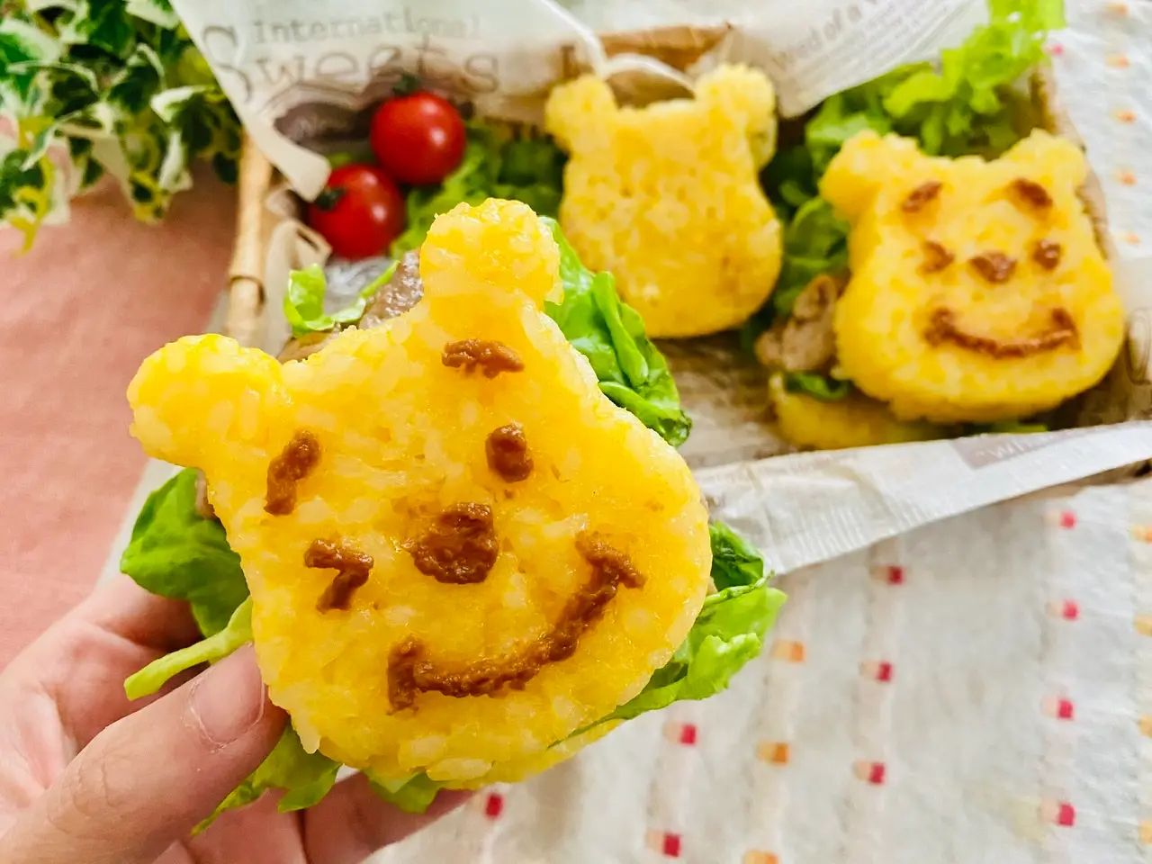 【ダイソー】ディズニーシリコンモールドが超使える!簡単《キャラごはん》の完成♡_5