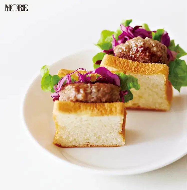 【作り置きお弁当レシピ】2. ひき肉の「ハンバーグでミニバーグサンド」