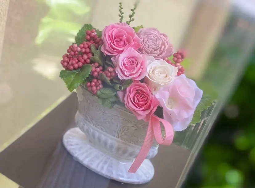 母の日に贈りたい!かわいい華やかなプリザーブドフラワー_4