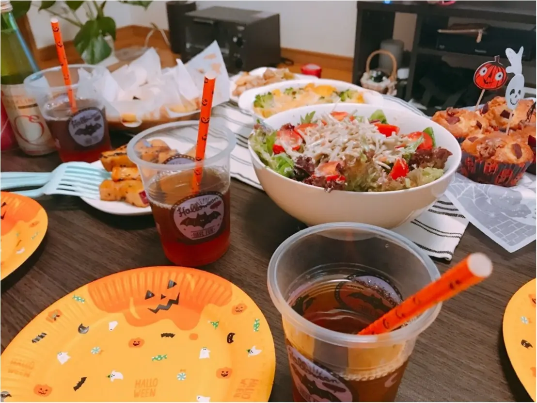 【クッキング】\Happy Halloween !!/ 今年のハロウィンは、お家で楽しく、ハロウィンパーティーを開催 〃_1