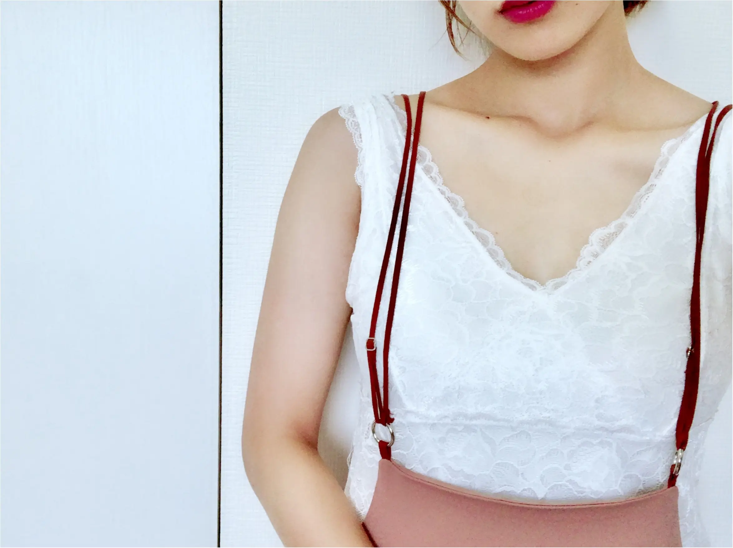 【GU(ジーユー)】ブラフィールレーシータンクトップが可愛すぎる❤️しかも今日から3日間はお買い得!_4